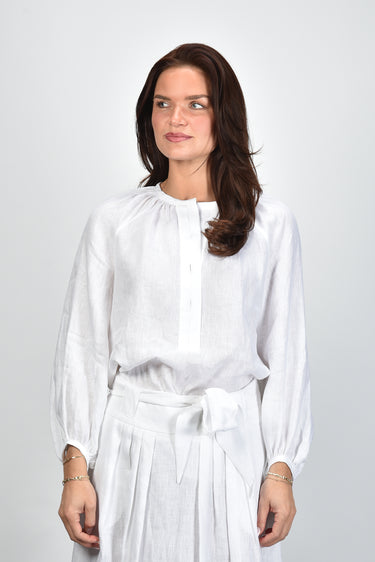 Greek Archaic Kori blouse S26K-1004087 white