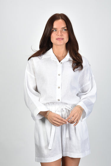 Greek Archaic Kori blouse S26K-1005076 white