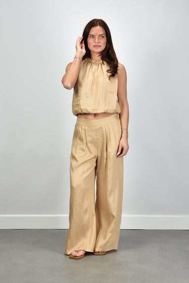 Greek Archaic Kori top S26K-1004072 beige