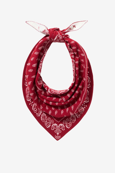 Guest In Residence shawl A25210AL ruby/cream