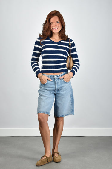 Guest In Residence trui Port Polo W40510AM navy combo