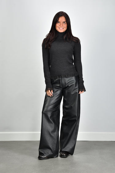 Haikure broek Bethany HEW03296PL002TP black