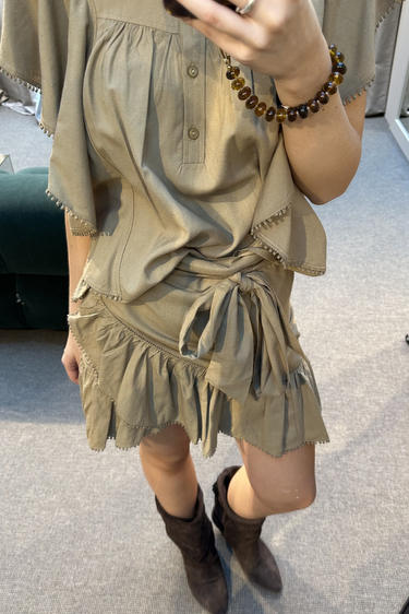 Marant Etoile rok Mempster-Ga JU0552FA-D3J12E light bronze