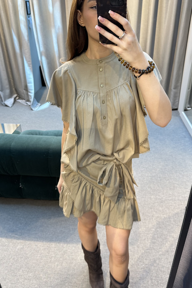 Marant Etoile rok Mempster-Ga JU0552FA-D3J12E light bronze