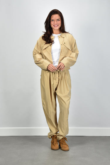 Isabel Marant broek Falcona PA0753FA-D2G01I desert