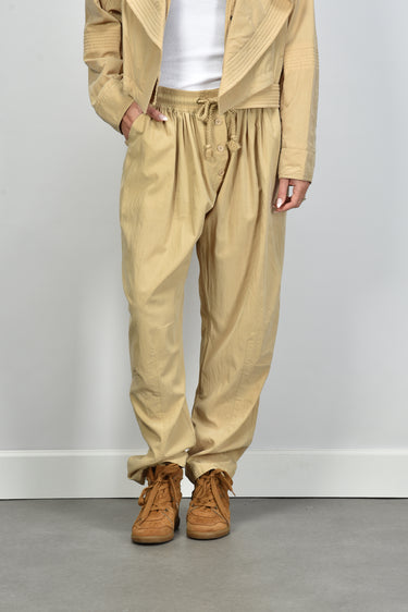 Isabel Marant broek Falcona PA0753FA-D2G01I desert