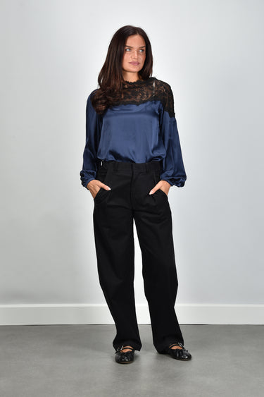 Isabel Marant broek Lenadia-Gd PA0849FA-D4G01I black
