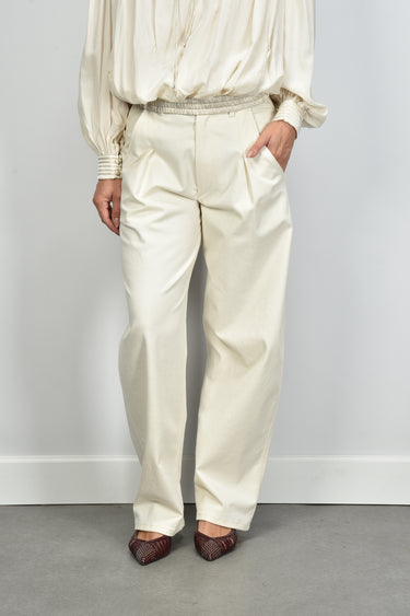 Isabel Marant broek Lenadia-Gd PA0849FA-D4G01I ecru