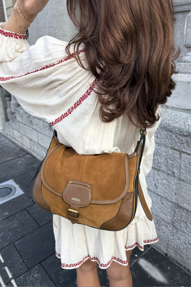 Isabel Marant crossbody Sierra BF0046FA-B4C02M cognac