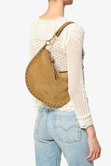 Isabel Marant handtas Oskan Soft Zip BF0066FA-B2C03M taupe