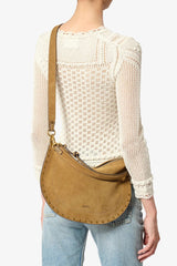 Isabel Marant handtas Oskan Soft Zip BF0066FA-B2C03M taupe