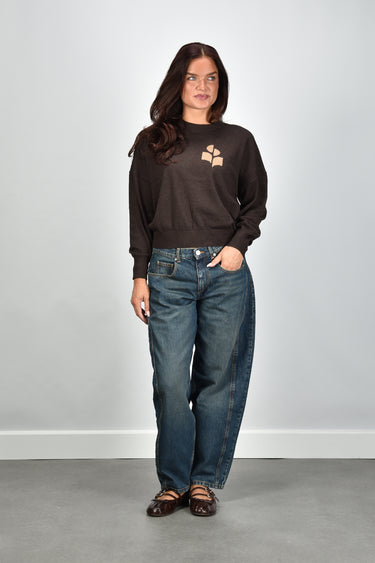 Isabel Marant jeans Oriane-Gz PA0584FA-D1H04I faded blue