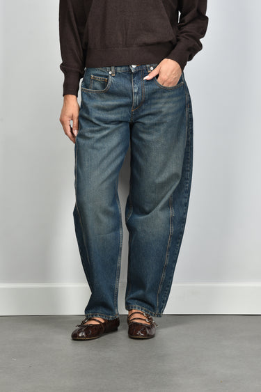 Isabel Marant jeans Oriane-Gz PA0584FA-D1H04I faded blue