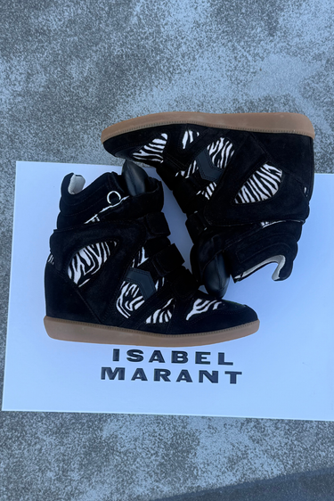 Isabel Marant sneakers Bekett Ring-Gd BK0104FA-D4E17S black/zebra