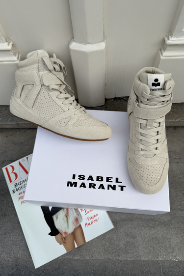Isabel Marant sneakers Senny BK0092FA-D1E01S chalk