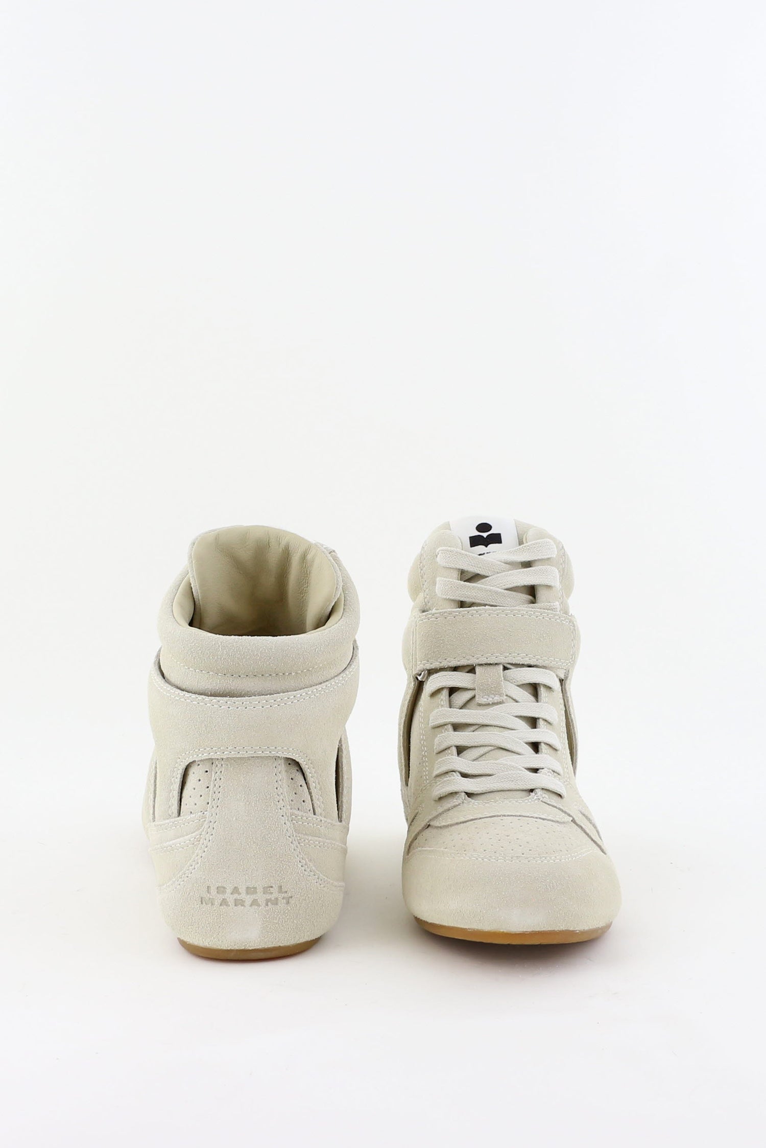 Isabel Marant high sneakers Senny chalk – Marjon Snieders