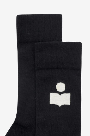 Isabel Marant sokken Siloki CT001JFA-A1C11A black