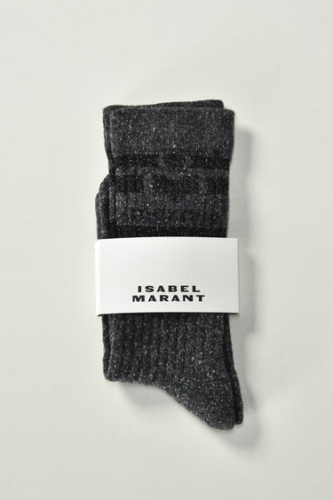 Isabel Marant socks Valiby-Gb CT095JFA-D3C05A anthracite
