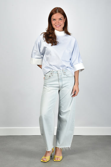 JOHNY blouse Stella white/blue
