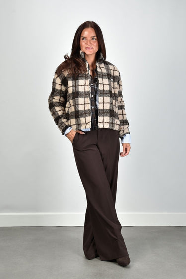 JOHNY jas AMON FLEECE beige