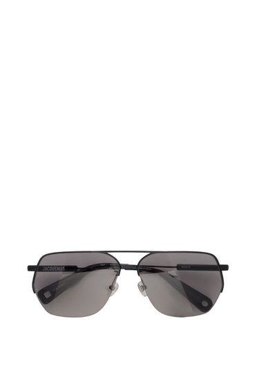 Jacquemus zonnebril Aviador JAC67C5SUN black