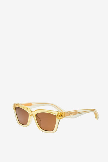 Jacquemus Carre JAC109C3SUN Yellow Sunglasses