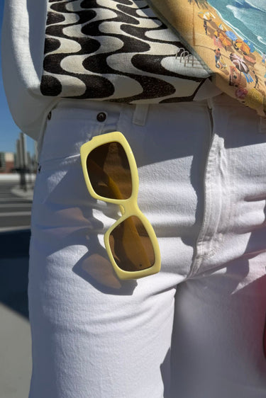 Jacquemus Croisiere JAC60C6SUN Yellow Sunglasses