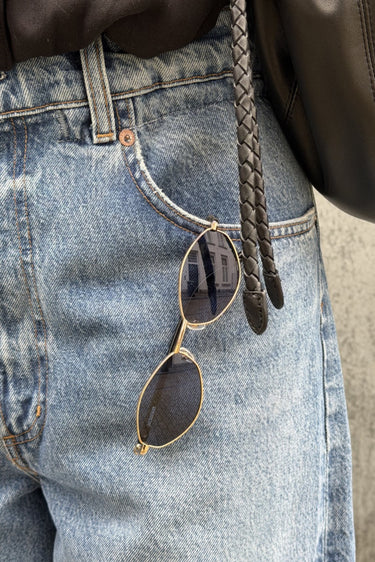 Jacquemus zonnebril Sirocco JAC160C1SUN white gold/silver