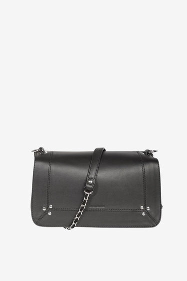 Jerome Dreyfuss crossbody Bobi 44BOBIAG lambskin noir silver