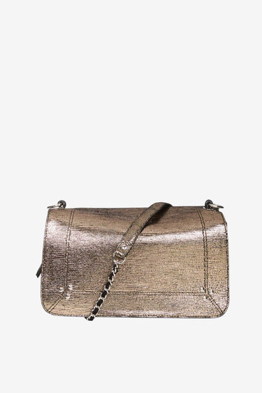 Jerome Dreyfuss crossbody Bobi 45BOBICH lame champagne