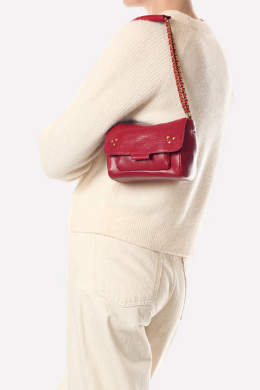 Jerome Dreyfuss crossbody Lulu S 48LULUSCH Carmin