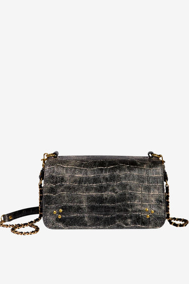Jerome Dreyfuss crossbody Bobi 47BOBIMO imprime croco grunge