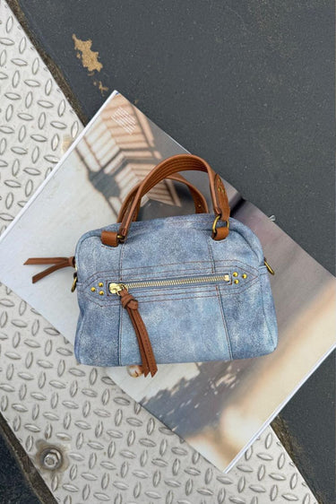 Jerome Dreyfuss crossbody Lucky Bowling Mini 47LUCKYBOMICR washed jeans