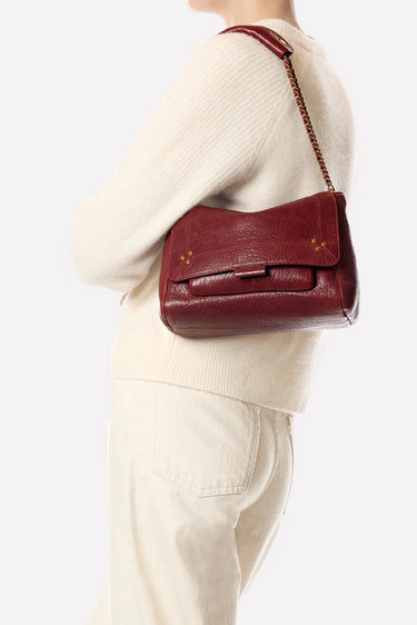 Jerome Dreyfuss crossbody Lulu M 48LULUMAG Bubble Burgundy