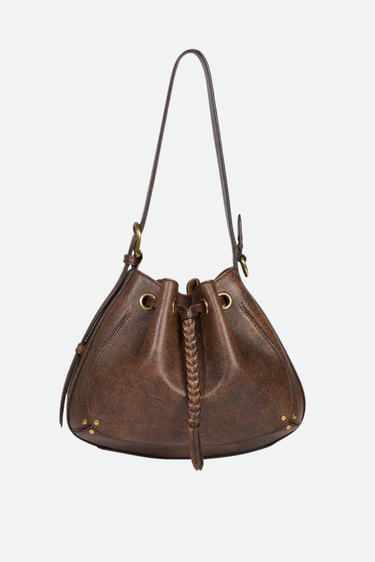 Jerome Dreyfuss handbag Andy 48ANDYAG Marron used