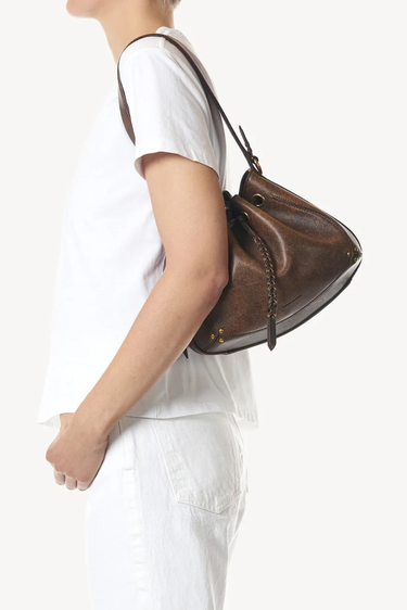 Jerome Dreyfuss handbag Andy 48ANDYAG Marron used