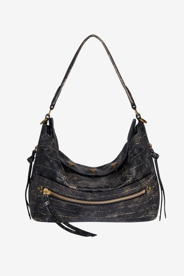 Jerome Dreyfuss handtas Lucky Hobo 47LUCKHOMO imprime croco grunge