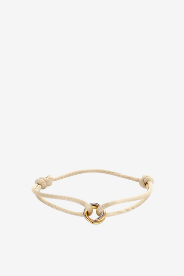 Just Franky bracelet Iconic Triple Colour Satin mixed gold