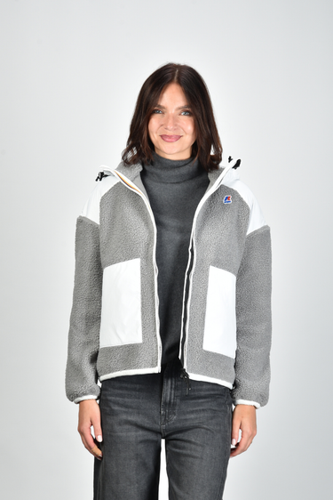 KWAY jas Angelique 4.0 Orsetto K7135LW B0R white natural/grey frost