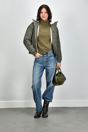 KWAY jas Le Vrai 4.0 Albine Orsetto K2133FW WMR green blackish