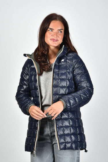 KWAY jas Sophie St Thermo Double K8134DW AF0 green b/blue d