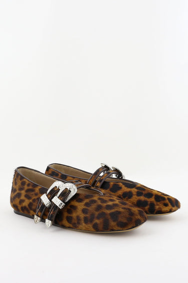 Le Monde Beryl ballerina's Claudia CLM-PON-LEO leopard