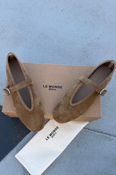 Le Monde Beryl ballerinas Stella STE-SUE-TAU taupe