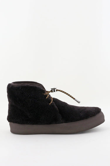 Le Monde Beryl enkellaarsjes Desert Shearling DBT-SHE-BRO chocolate