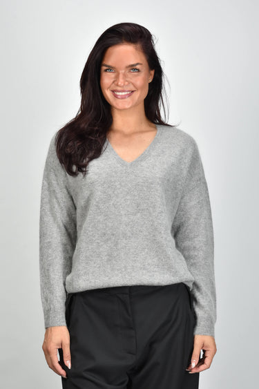 Les Tricots de Lea trui Mapouy 38802 grey