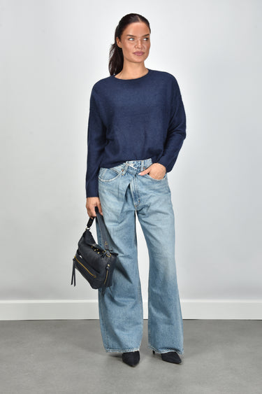 Les Tricots de Lea trui Marcel 36739 marine