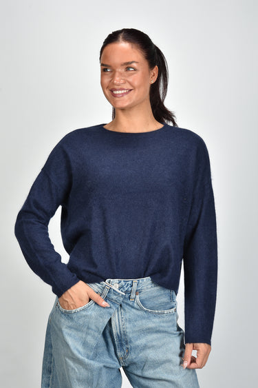 Les Tricots de Lea trui Marcel 36739 marine