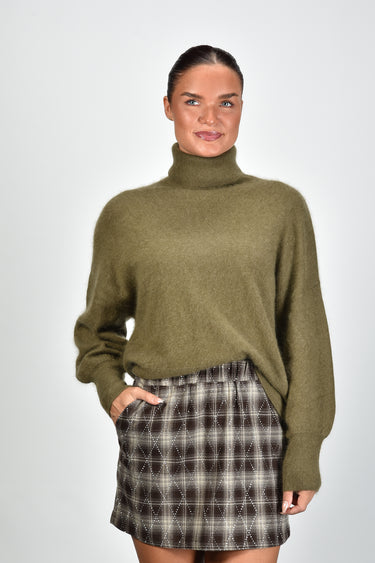 Les Tricots de Lea trui Mareine 36753 olive