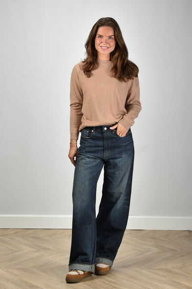 Les Tricots de Lea trui Marinette 37043 camel