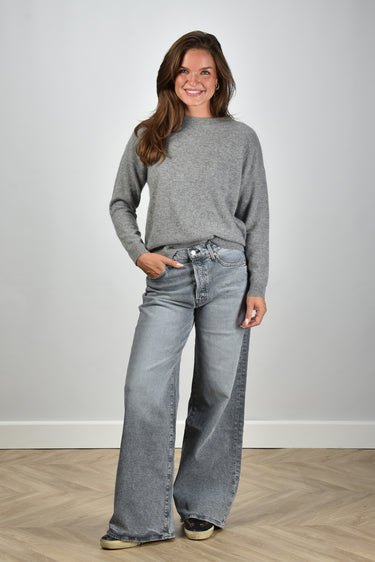 Les Tricots de Lea trui Marinette 37043 grey